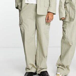 ASOS Collusion Straight Cargo Pocket Pants SZ XL